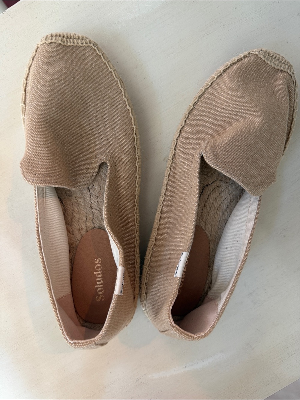 Soludos Canvas Slip-On Espadrilles - size 8 NWOT